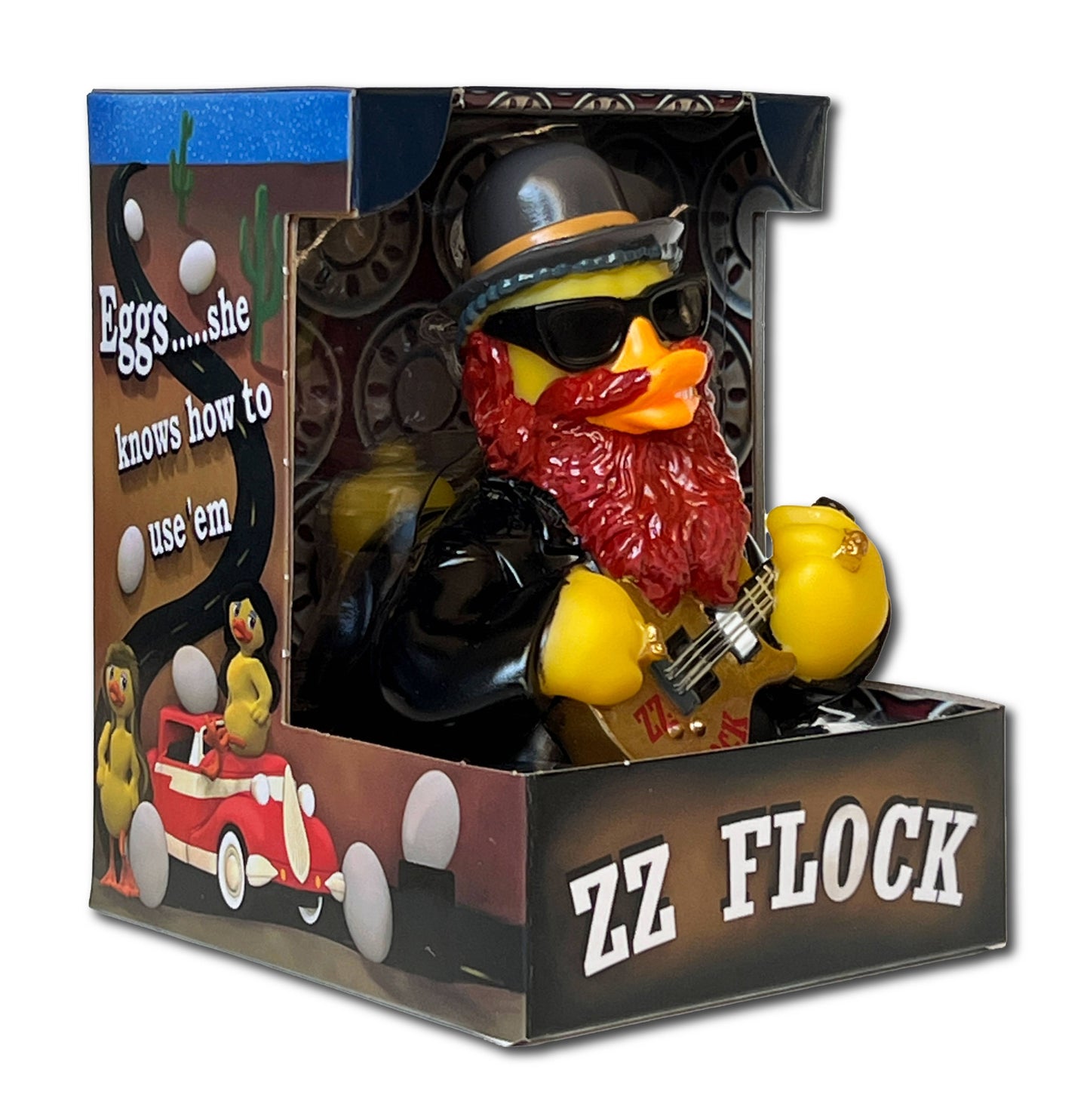 ZZ Flock Gummiente